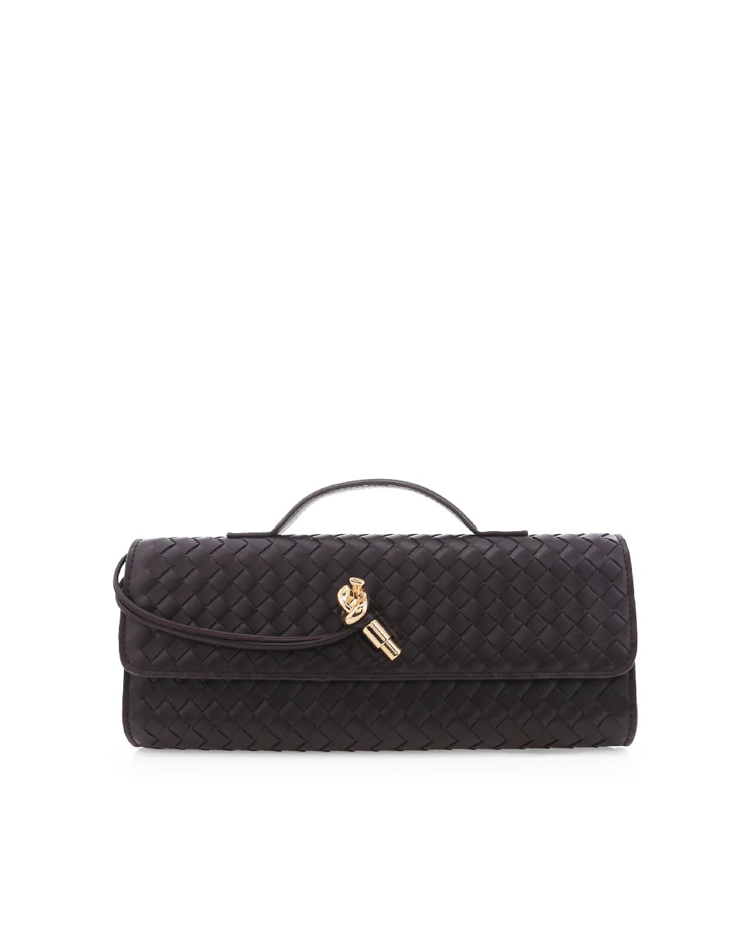 ALICE CLUTCH BAG - DARK CACAO - Image 7