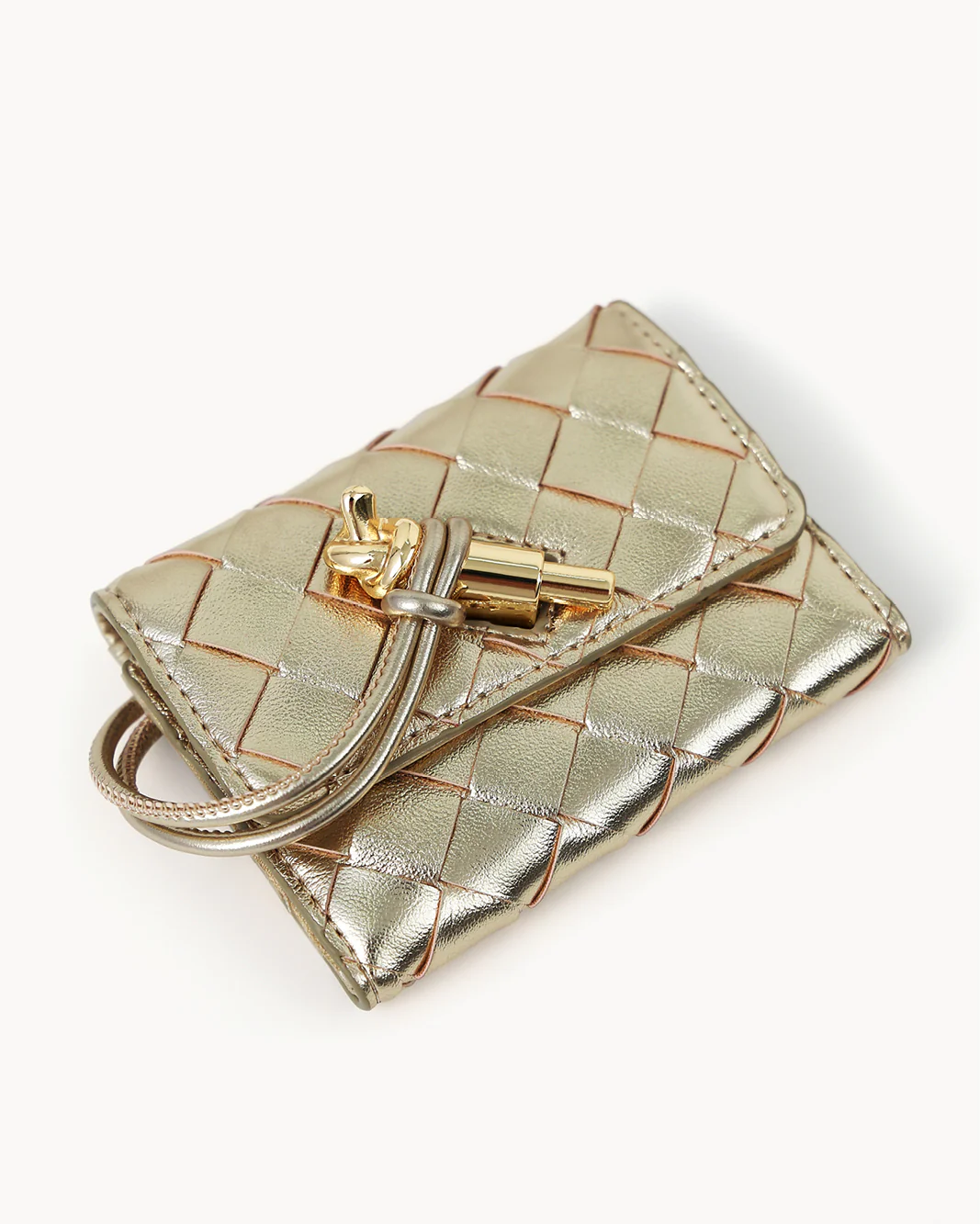 ALICE WALLET - GOLD METALLIC - Image 2