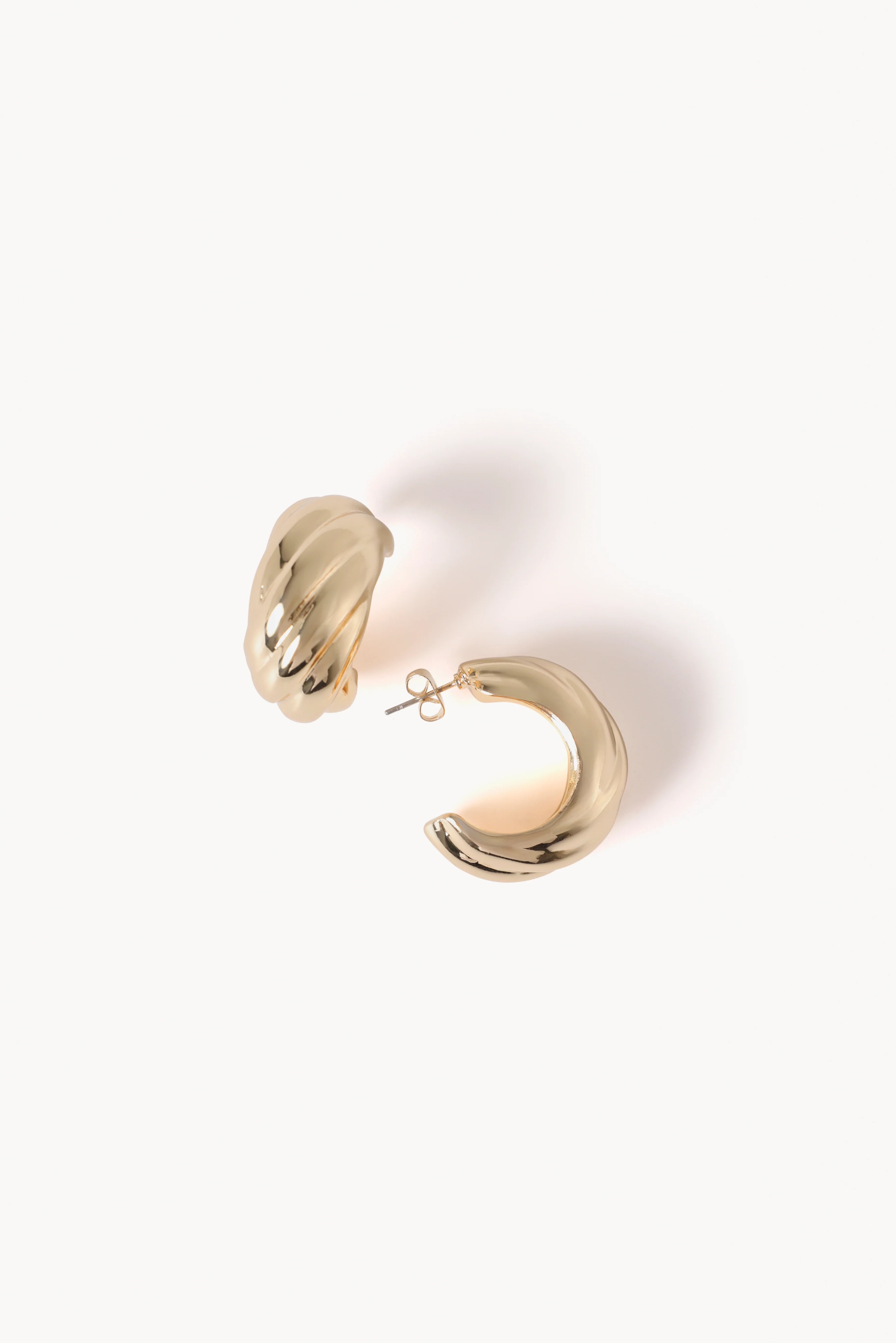 AURA EARRINGS - GOLD - Image 4