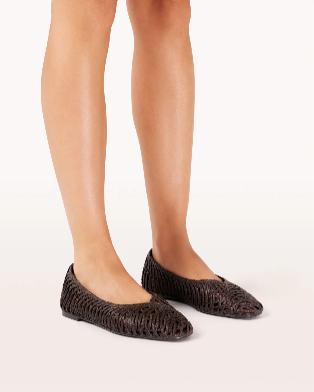 FAYETTE - CHOCOLATE RAFFIA WEAVE - Image 3