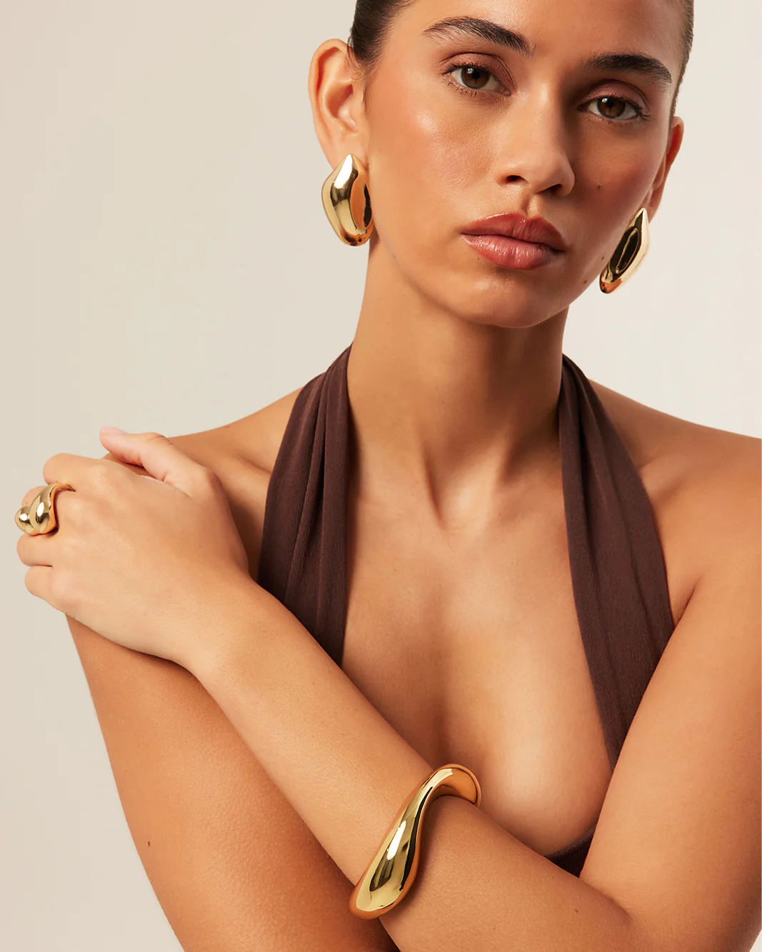 HARMONY BANGLE - GOLD PLATED 18K - Image 6
