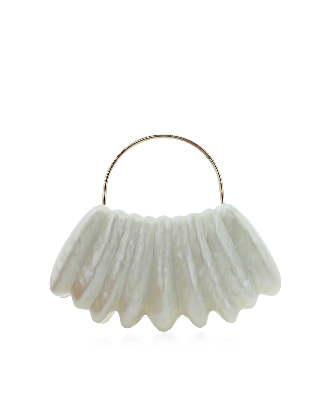 HEDY HANDLE BAG - CREAM - Image 2