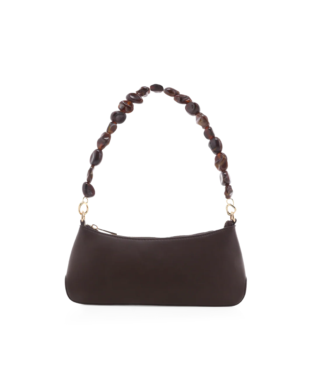 JAMIE SHOULDER BAG - CHOCOLATE-CHOCOLATE - Image 4