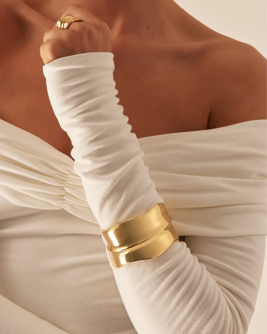 KARA BANGLE - GOLD PLATED 18K - Image 3