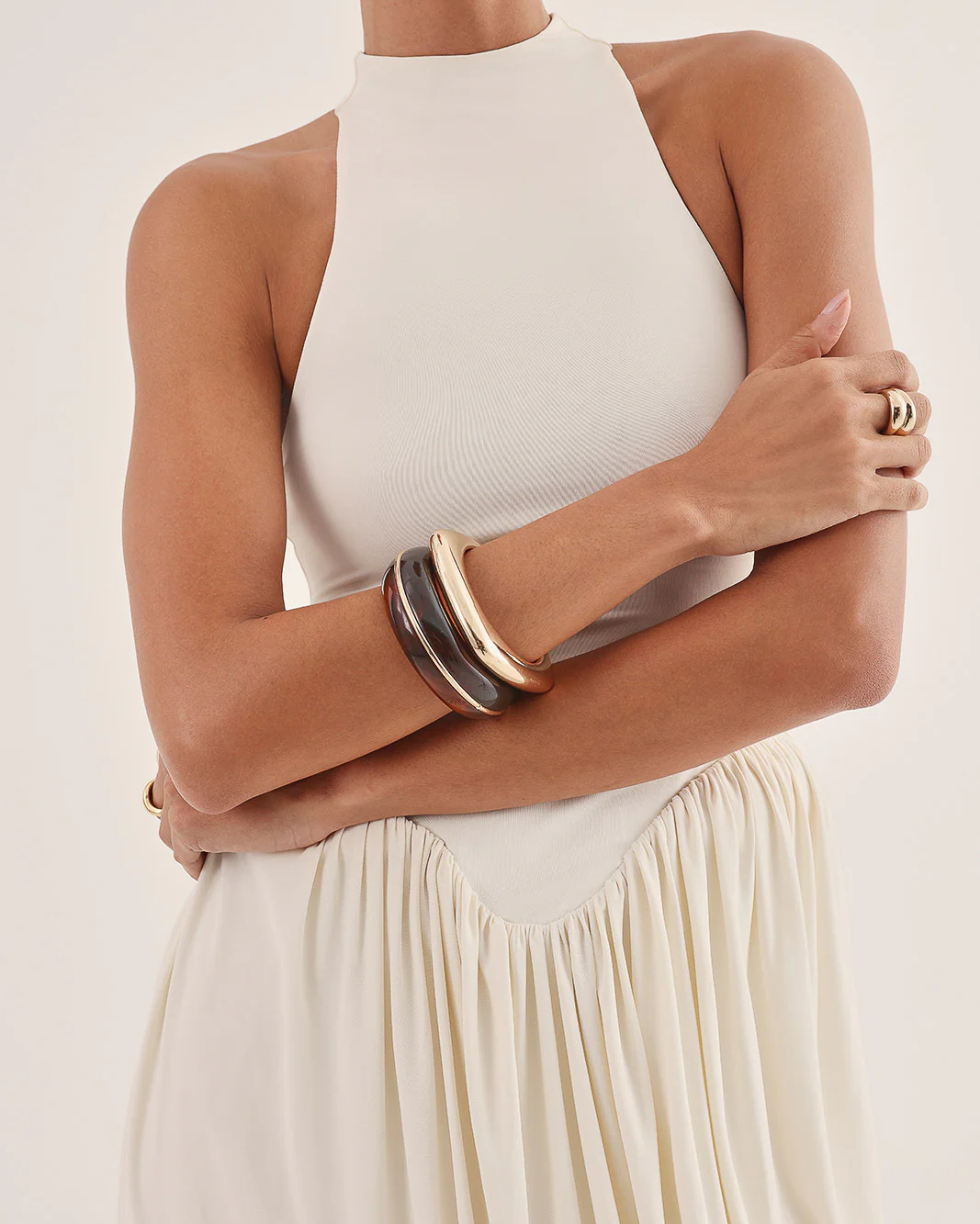 LOLA BANGLE PACK - GOLD-BROWN - Image 3