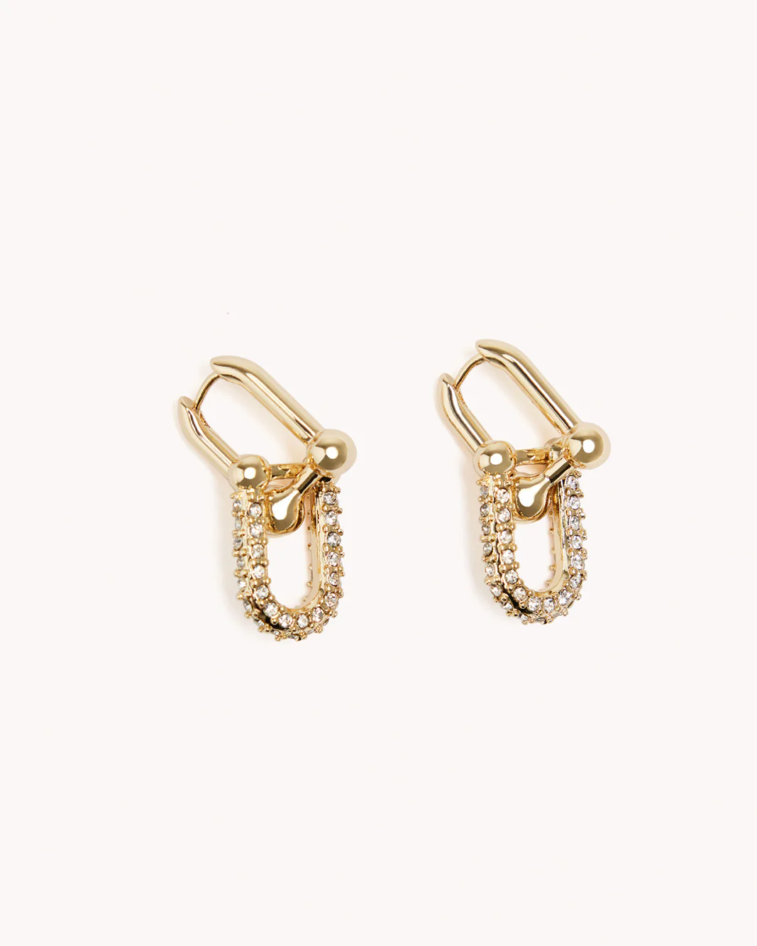 LYANA EARRING - GOLD-DIAMANTE - Image 2