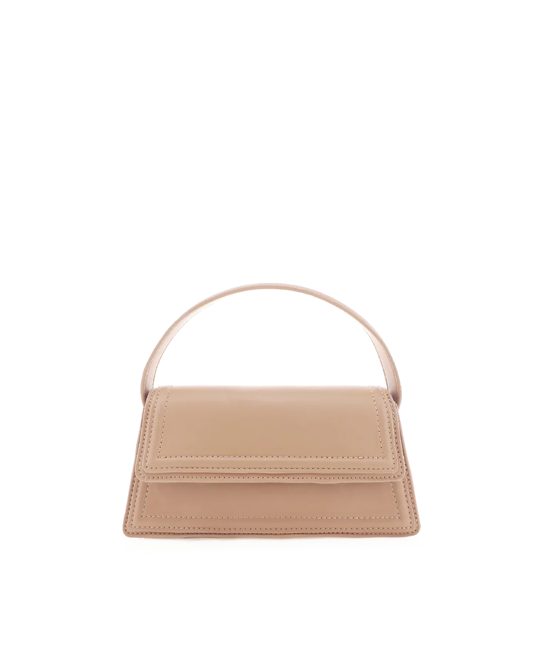 MARBLE HANDLE BAG - NUDE - Image 3