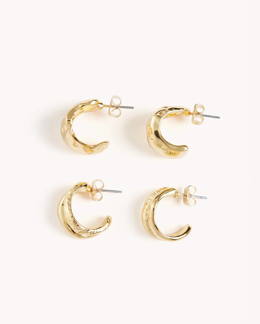 ROSIE EARRING 2 PACK - GOLD PLATED 18K - Image 5